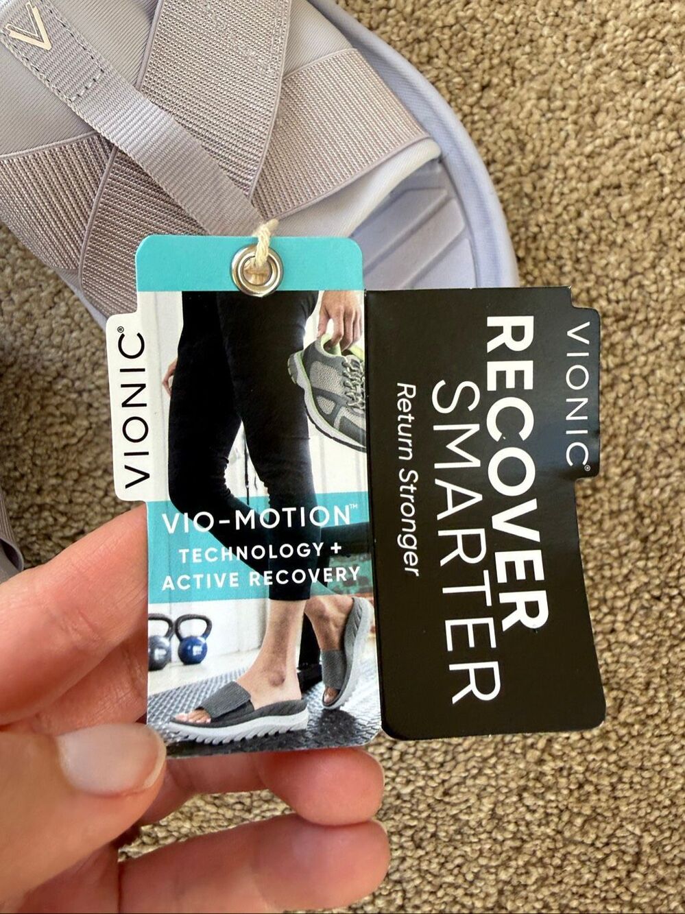 Vionic Rebound Recovery Slide Sandals NWT - Picture 4 of 6